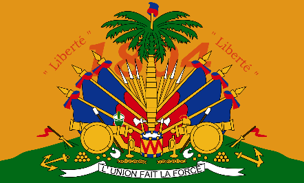 Haitian Soccer Player Mini Banner Flag 4
